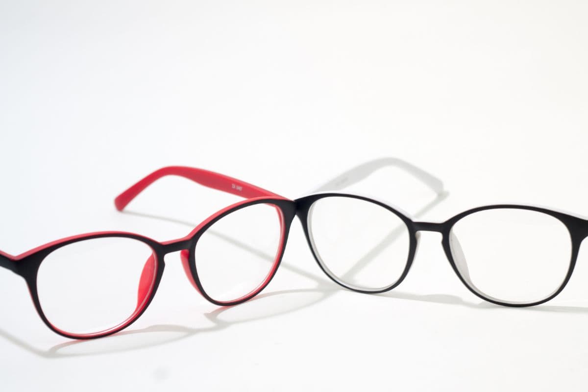 Two pairs of eye glasses
