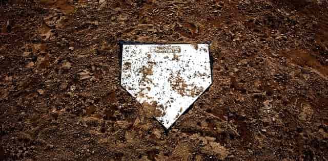 Picture of home plate