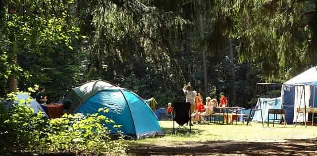 Family camping